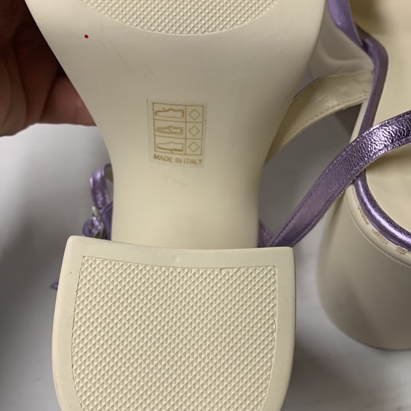 Free people Malik’s Mary Jane platform shoes new without box size Metallic 38 - Picture 6 of 7